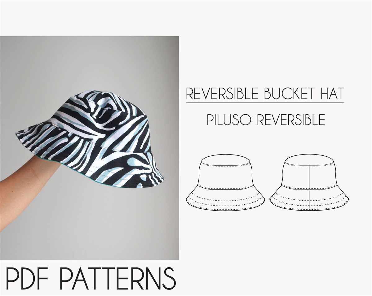 Double layer reversible knit hat pattern