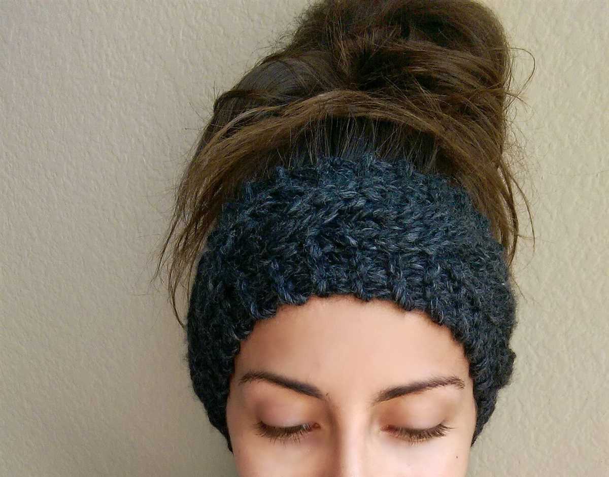 Knitted headband patterns