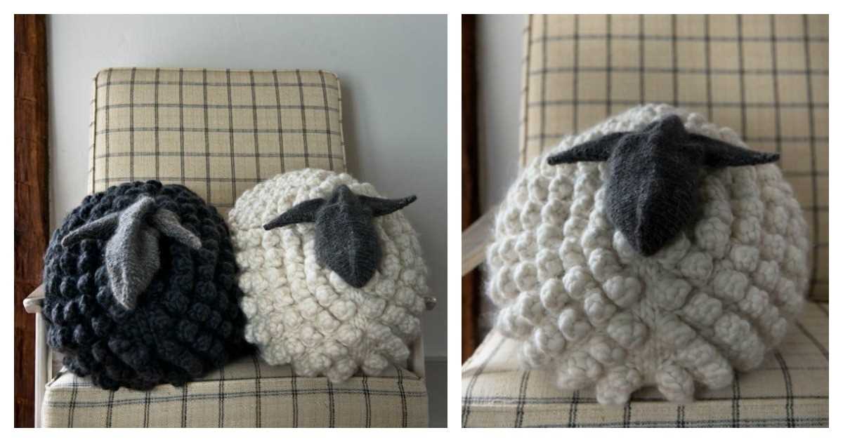 Bobble sheep knitting pattern