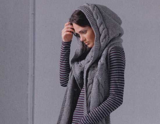 Free hoodie knitting pattern