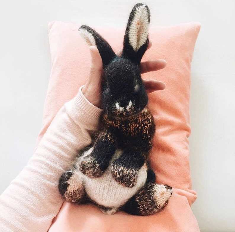 Free knitting pattern for bunny rabbit