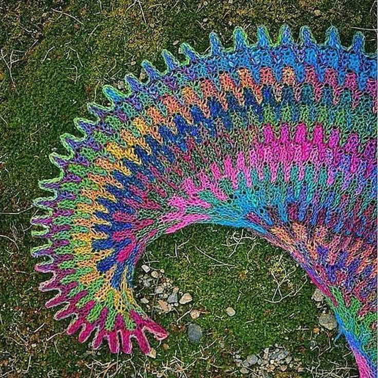 Knitting pattern central shawl