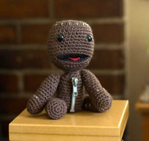 Sackboy pattern knitting