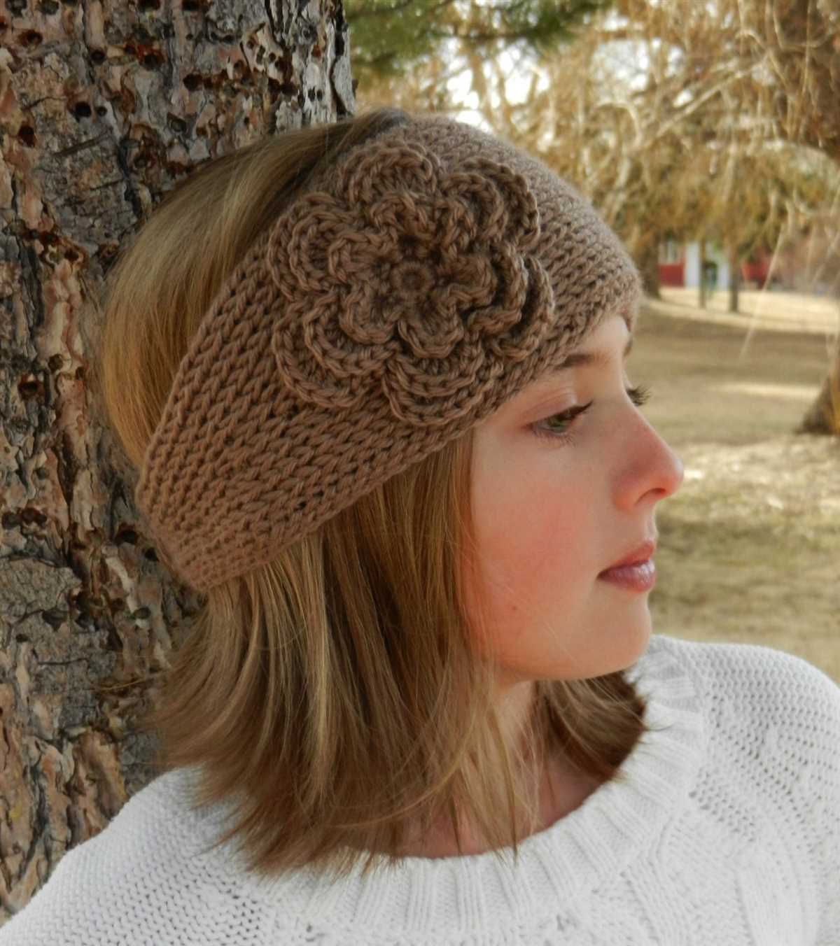Free knit headband patterns winter
