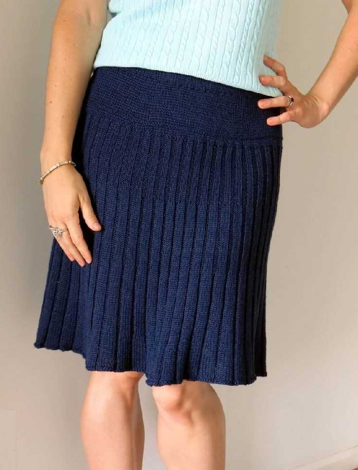 Free knit skirt pattern