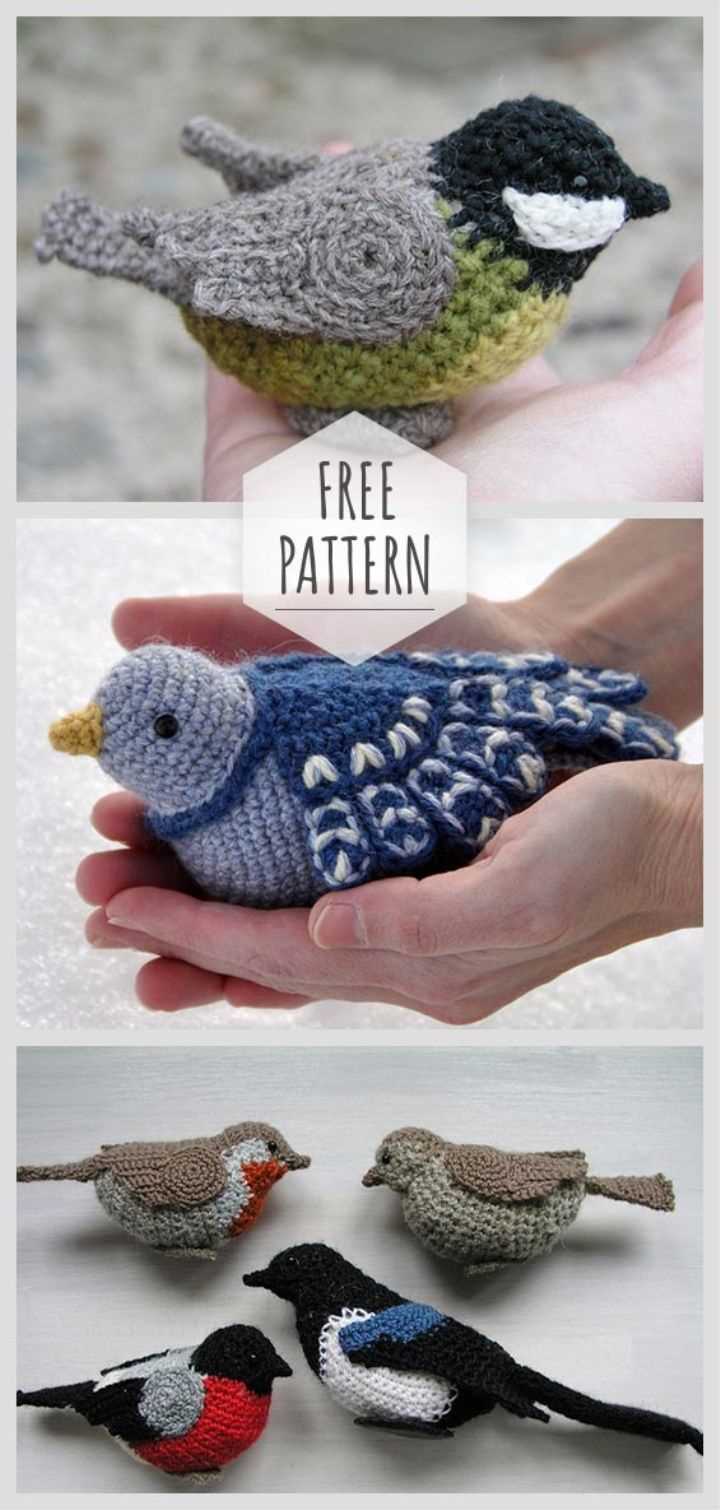 Free knitted bird patterns