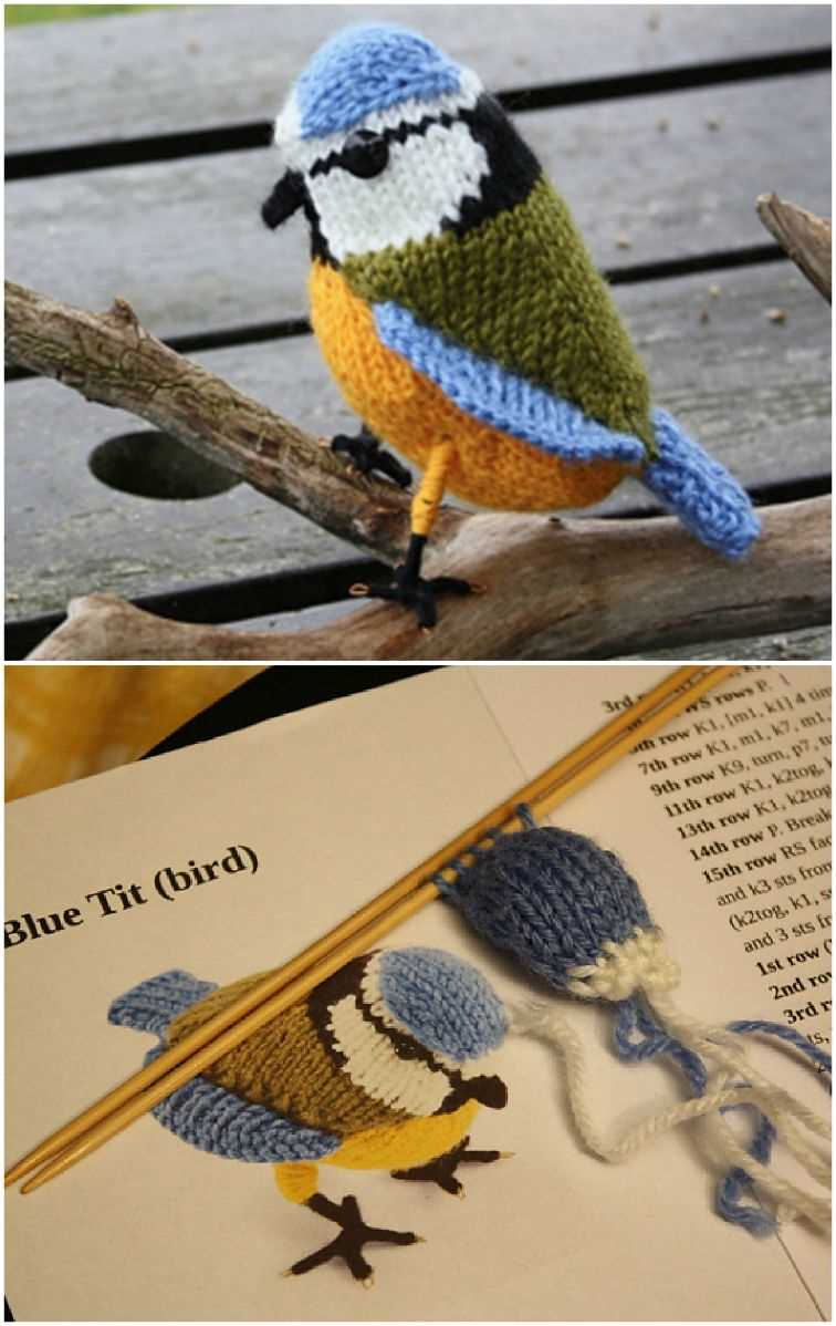 Free knitted bird patterns