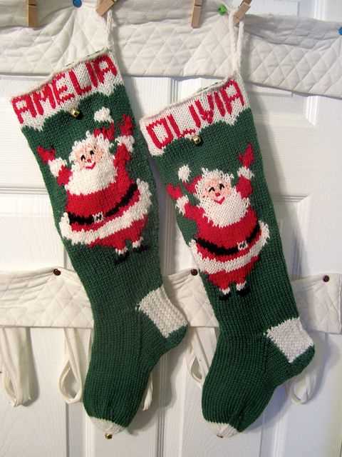 Free knitted christmas stocking patterns
