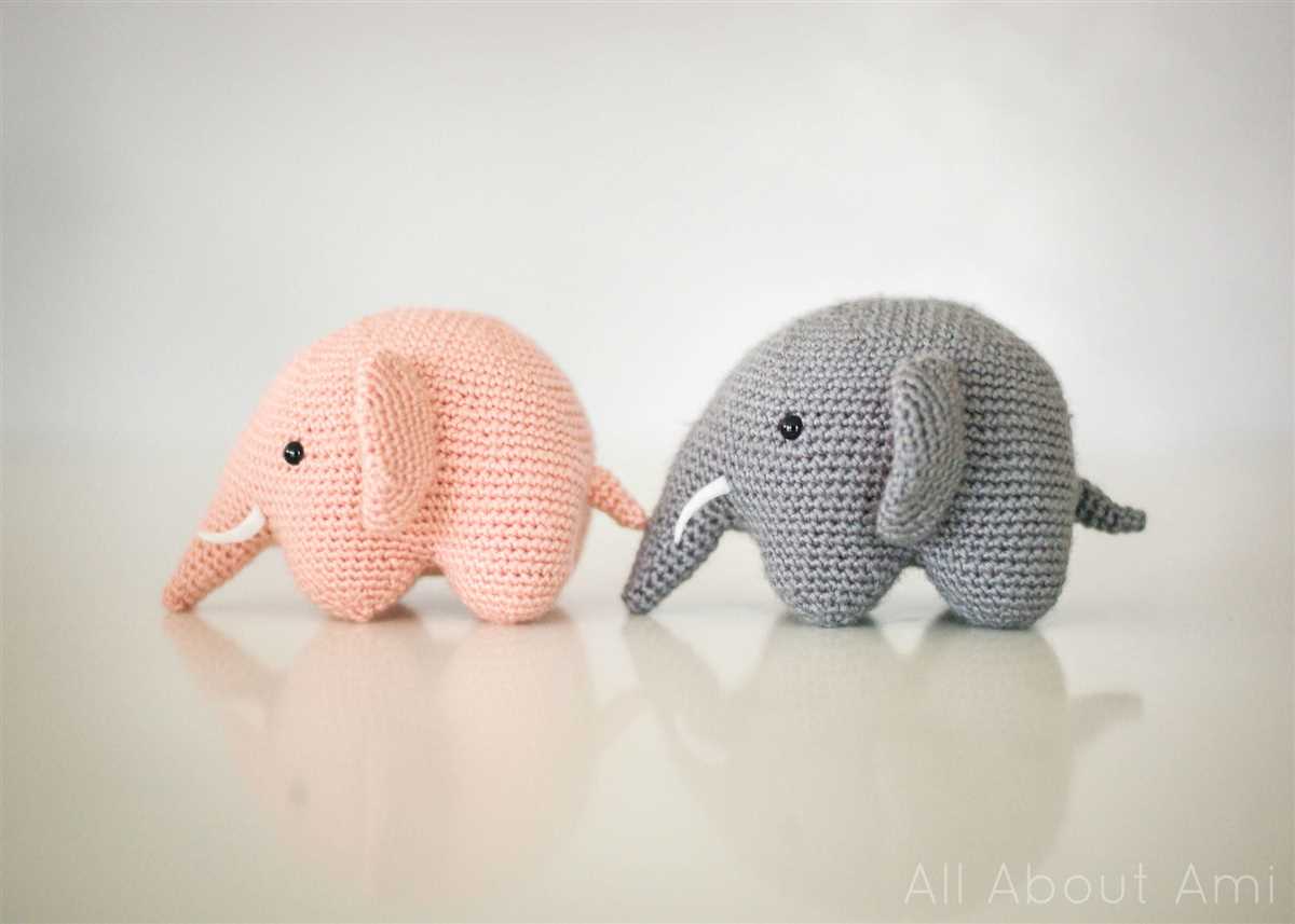 Free knitted elephant dishcloth pattern
