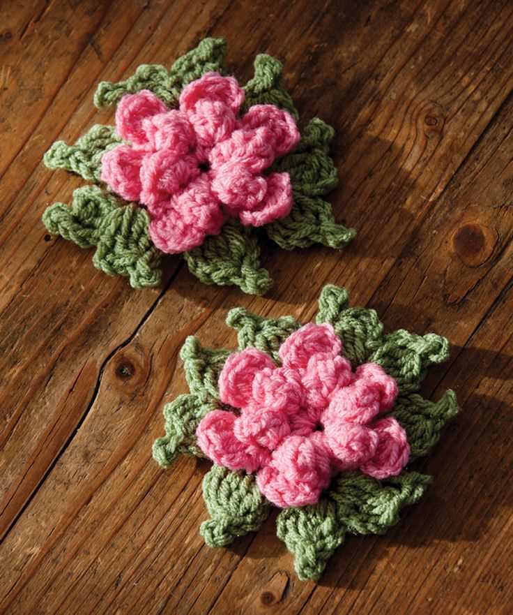 Free knitted flower patterns