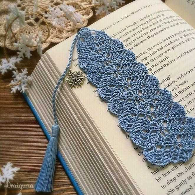Free knitted lace bookmark patterns
