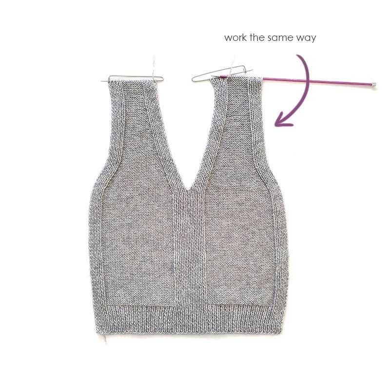 Free knitted vest patterns for women