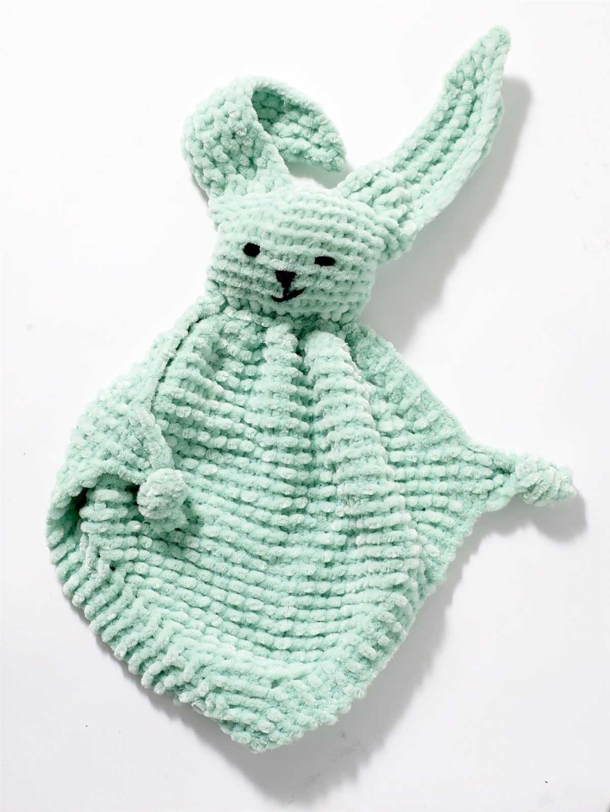 Free knitting pattern bunny blanket buddy