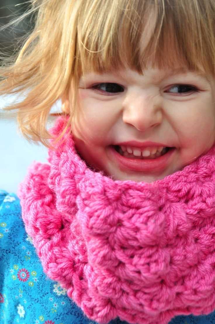 Free knitting pattern for child's scarf