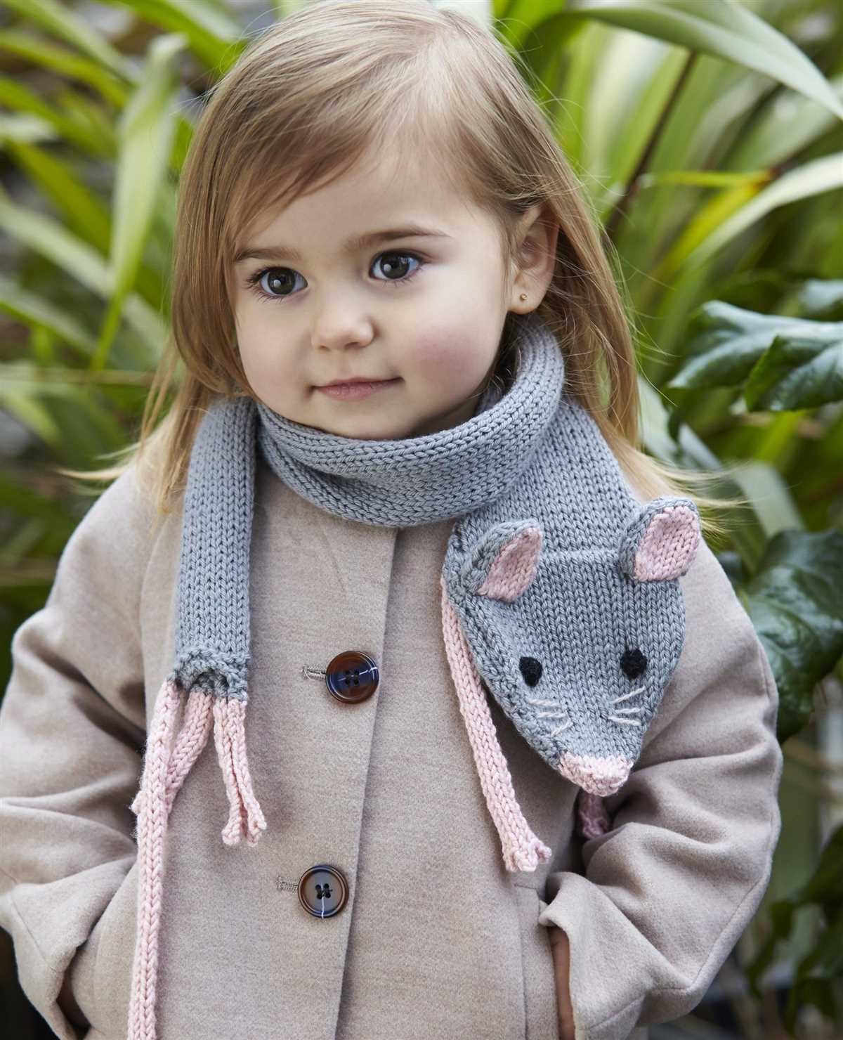 Free knitting pattern for child's scarf