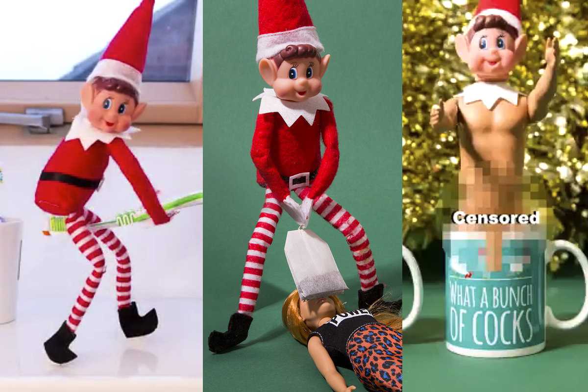 Free knitting pattern for elf on the shelf
