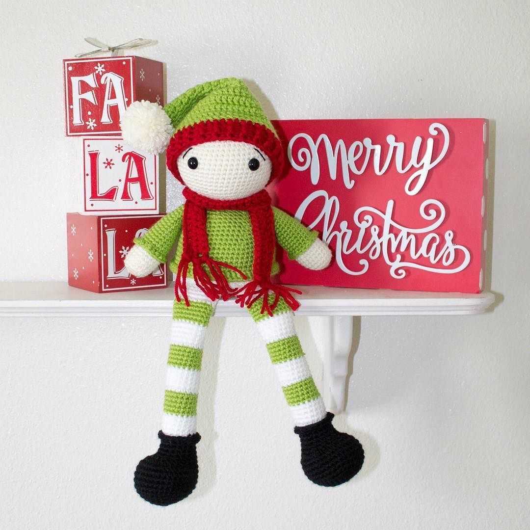 Free knitting pattern for elf on the shelf