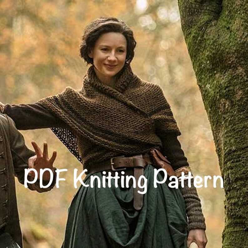 Free knitting pattern for outlander shawl