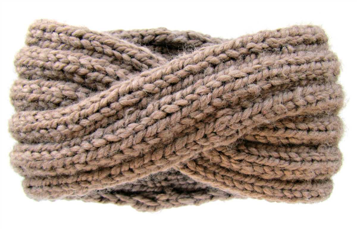 Free knitting pattern headband ear warmer
