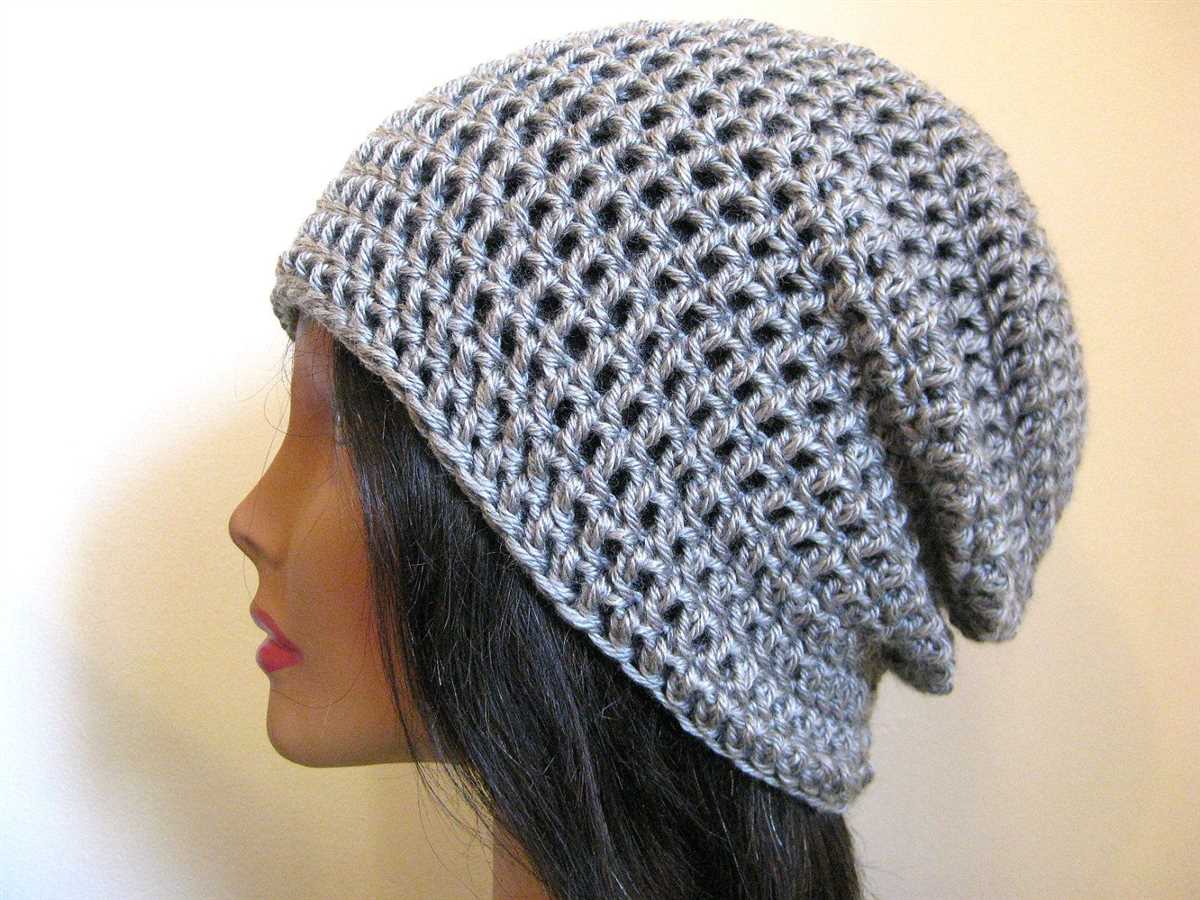 Free knitting pattern mens slouch hat