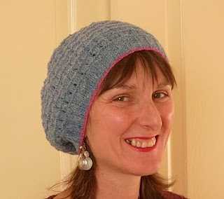 Free knitting pattern slouchy hat straight needles