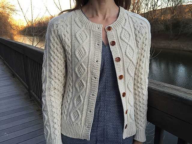 Free knitting patterns for cardigans for ladies