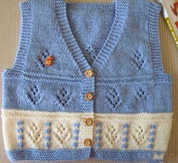 Free knitting patterns for childrens vests