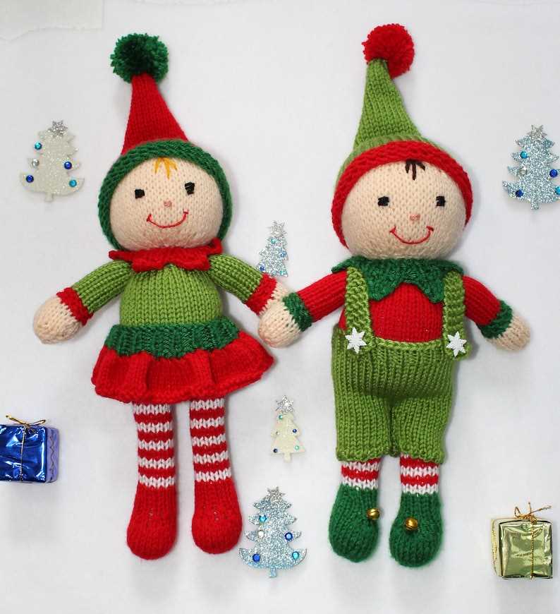 Free knitting patterns for christmas toys