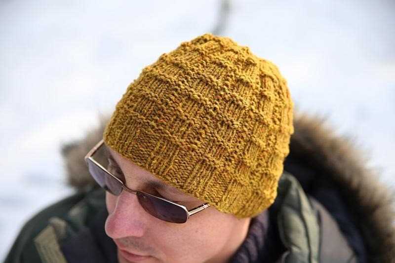 Free knitting patterns for men's winter hats