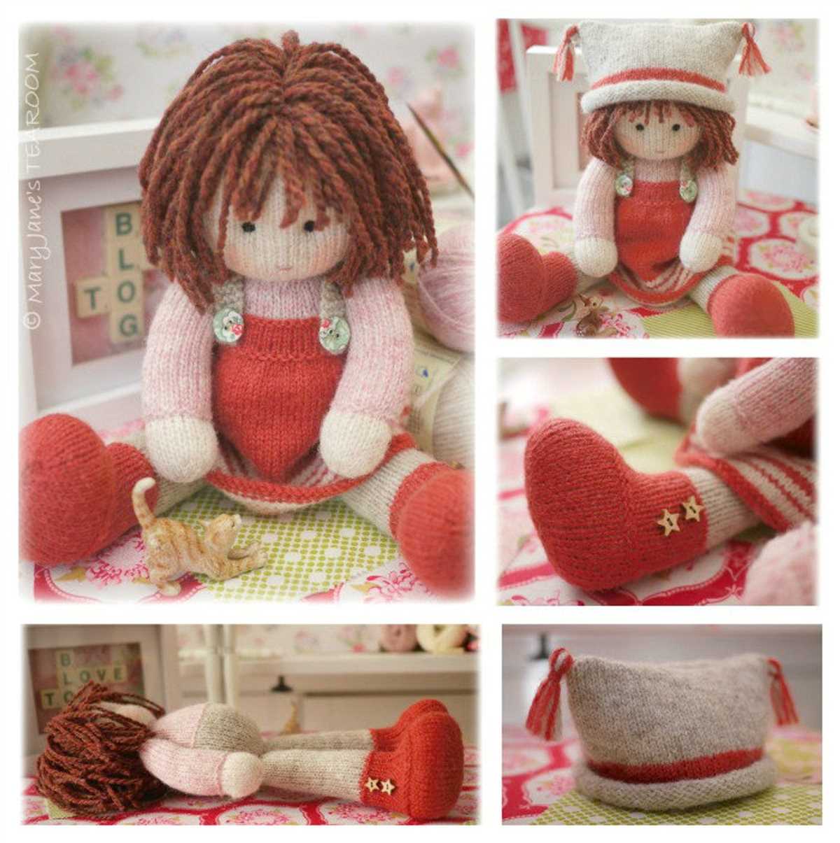 Free knitting patterns for small dolls