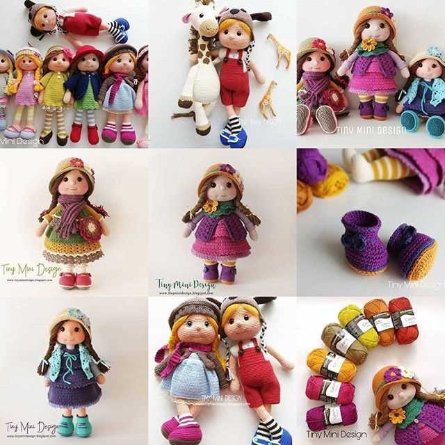 Free knitting patterns for tiny dolls