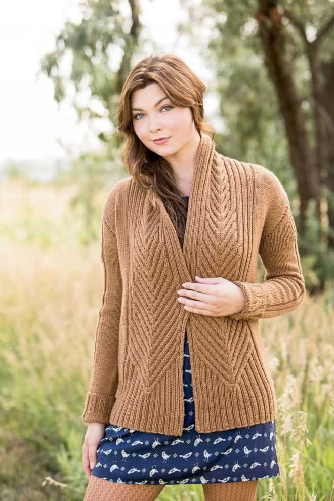 Free knitting patterns for women's cardigan sweaters