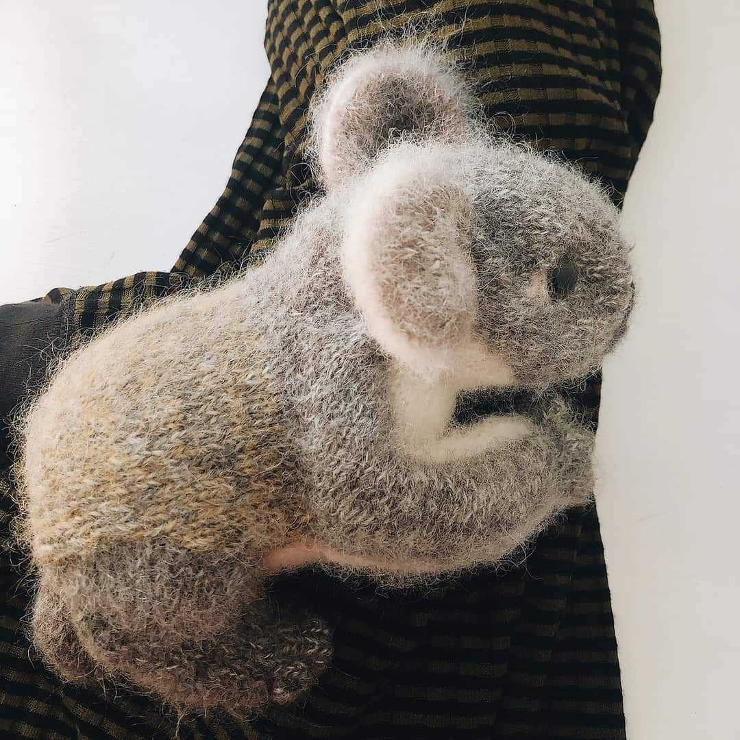 Free koala bear knitting pattern