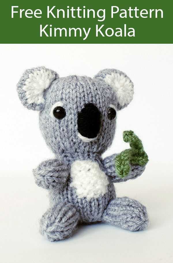 Free koala bear knitting pattern