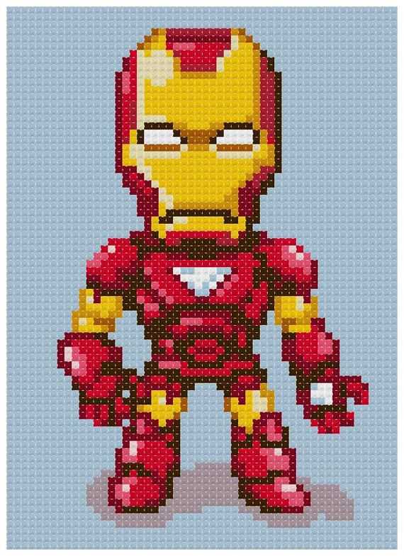 Iron man knitting pattern