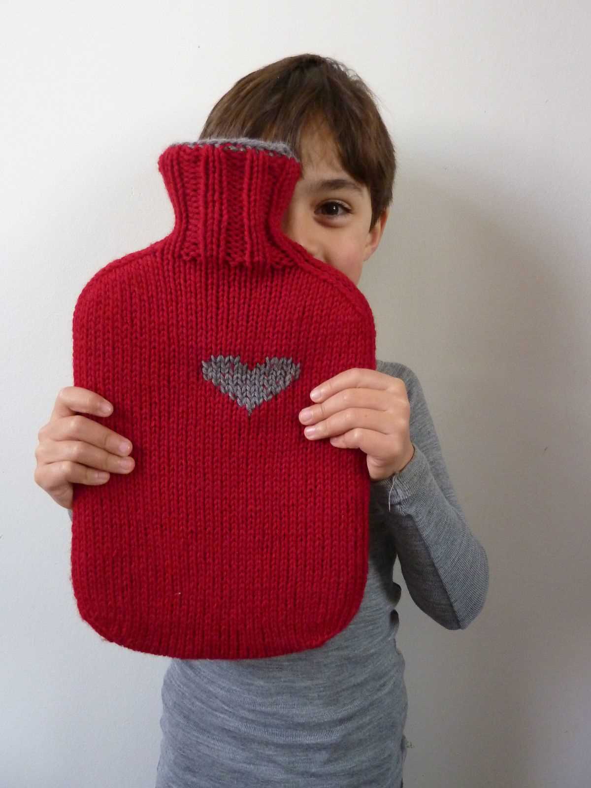 Knitting pattern hot water bottle