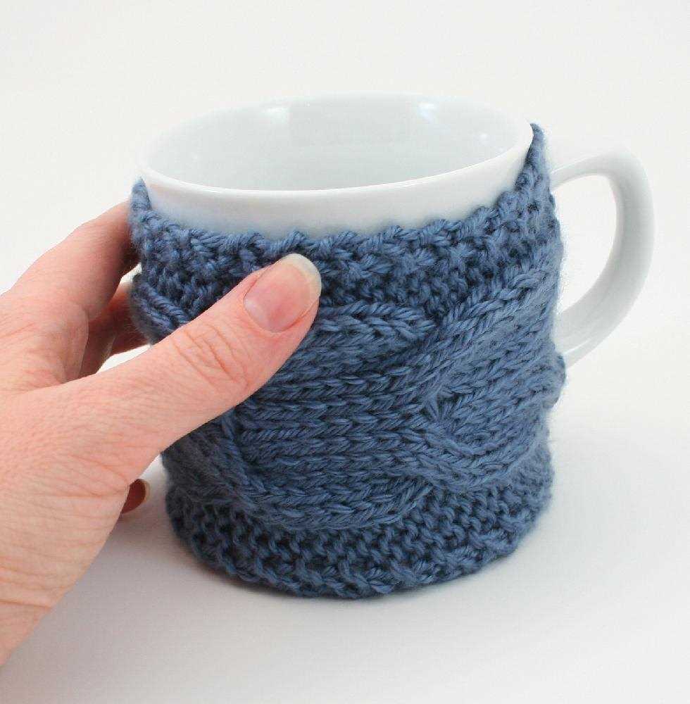 Mug cozy knitting pattern ravelry