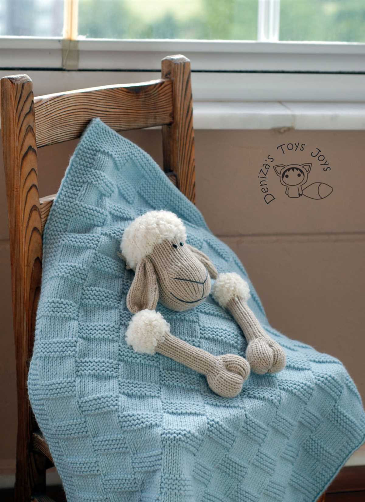Kangaroo blanket knitting pattern