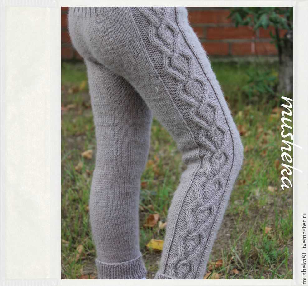 Knitting patterns for women's leggings