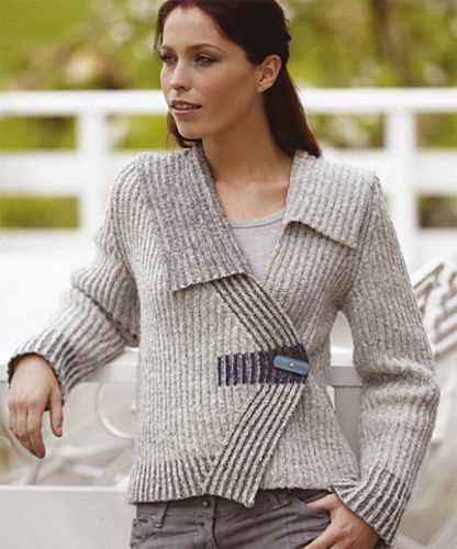 Biker jacket knitting pattern