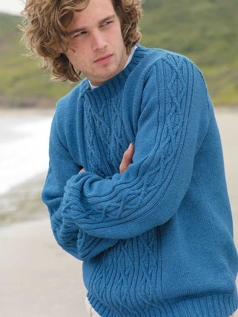 Free men's sweater knitting patterns