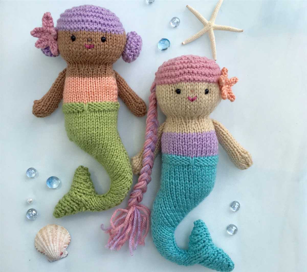 Free mermaid knitting pattern uk