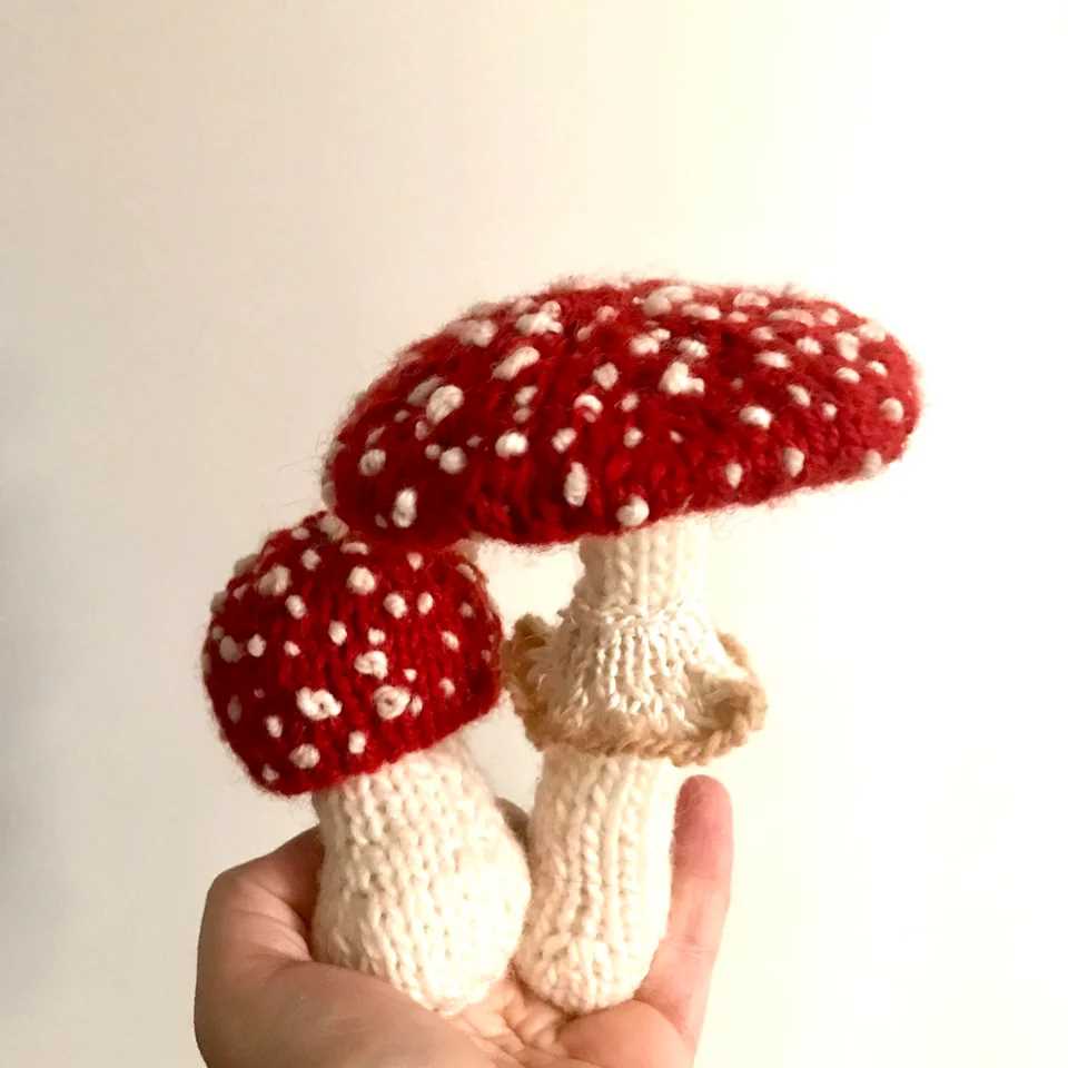 Mushroom knitting pattern free