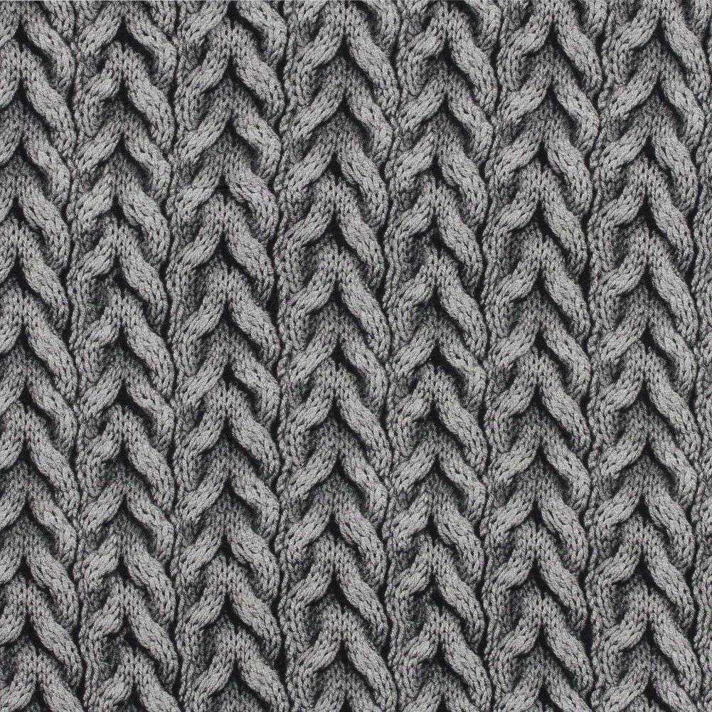Textured knit blanket pattern