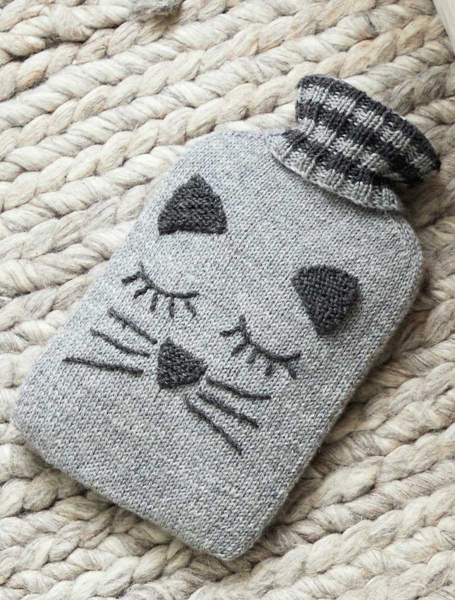Hot water bottle cover knitting pattern free