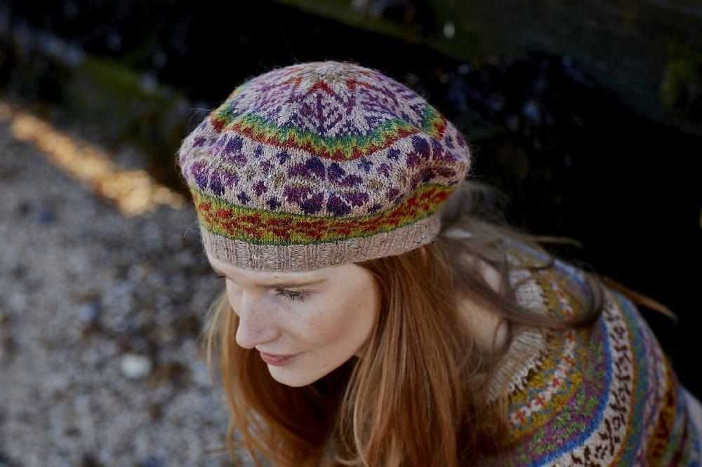 Fair isle beret knitting pattern free
