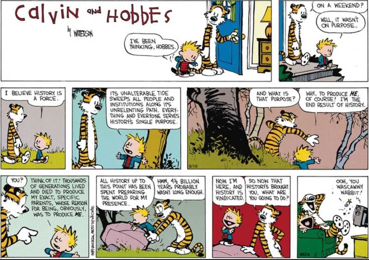 Calvin and hobbes knitting pattern