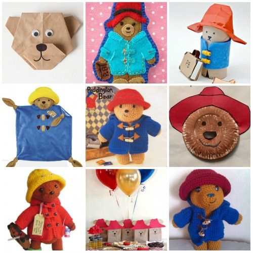 Free paddington bear toy knitting pattern