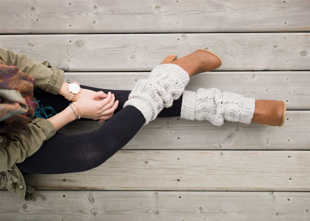 Free pattern for knitted leg warmers