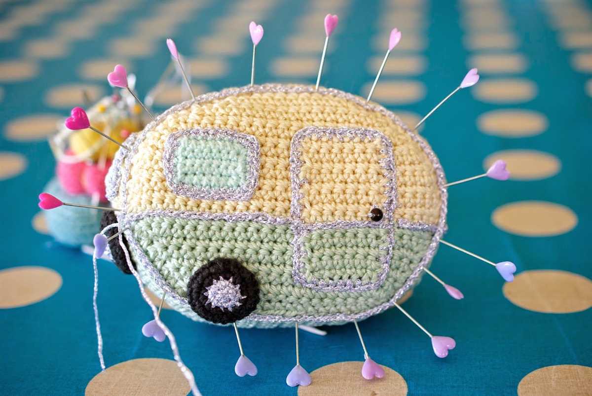 Knitted caravan pattern